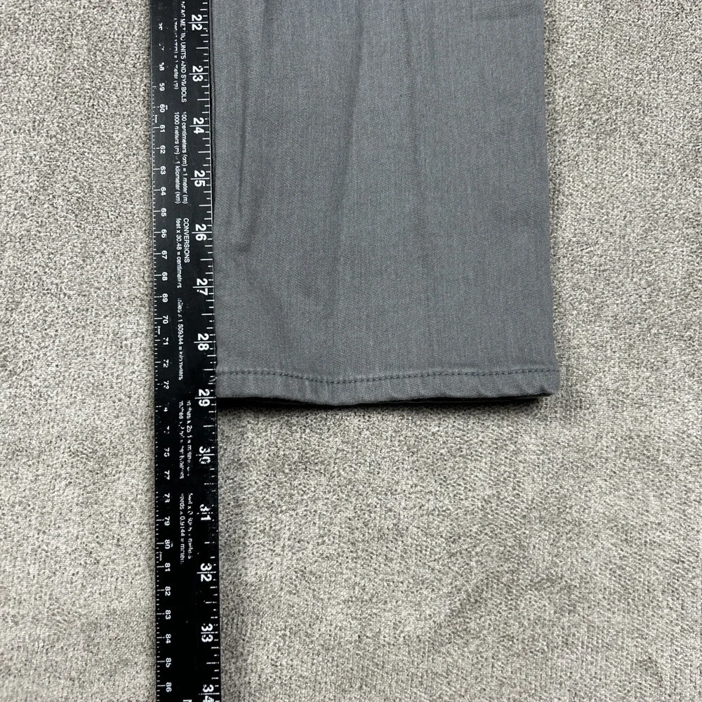 Banana Republic Traveler Jeans Mens 31x30 Slim Gray (Faded Black) Stretch Casual